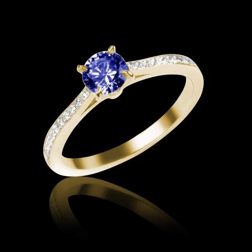 Sapphire Engagement Ring Elodie